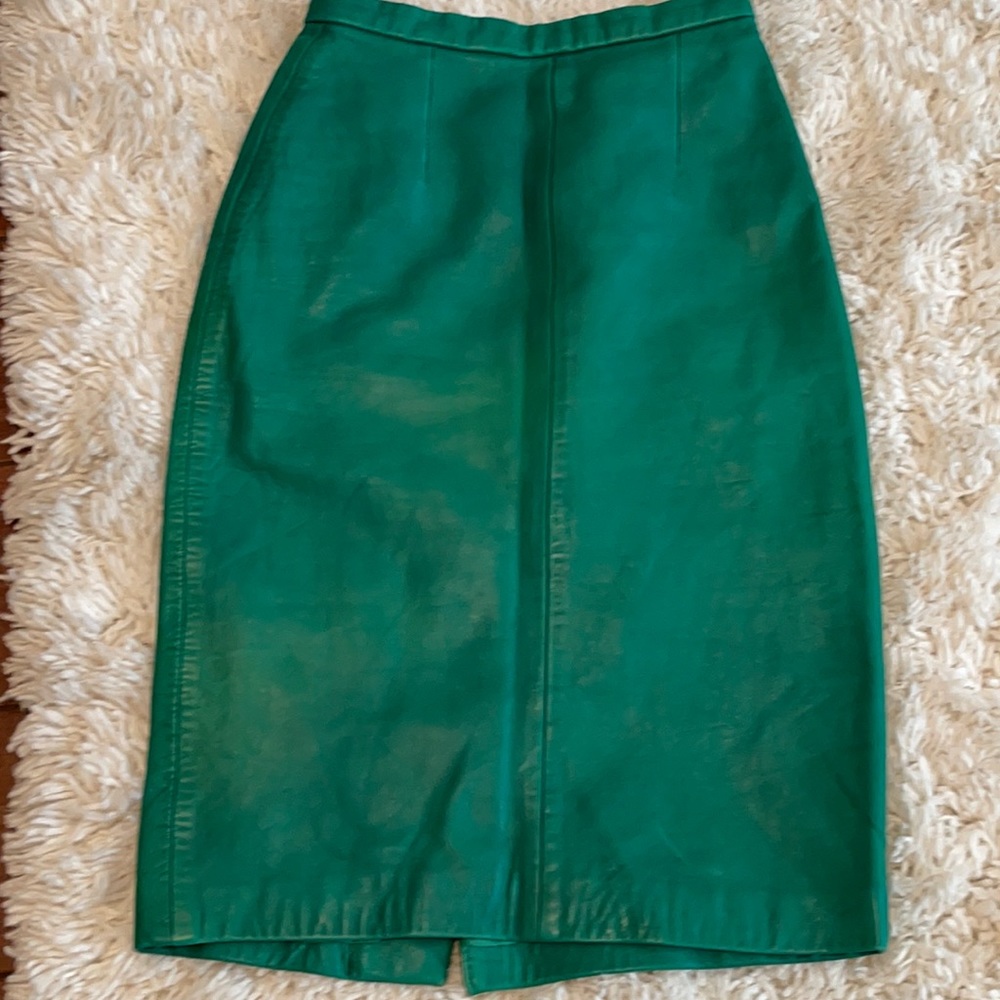 North Beach Leather Skirt